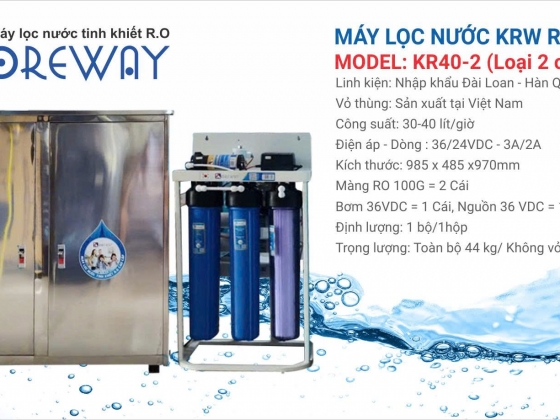 MÁY LỌC NƯỚC BÁN CÔNG NGHIỆP 100- 120L /H