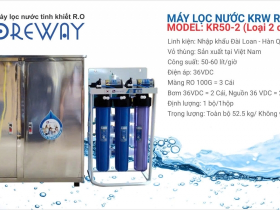 MÁY LỌC NƯỚC BÁN CÔNG NGHIỆP 60L - 